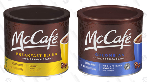 McCafé Breakfast Blend 30 oz. | $8 | Amazon | Subscribe & Save + 10% couponMcCafé Colombian Blend 30 oz. | $8 | Amazon | Subscribe & Save + 10% coupon